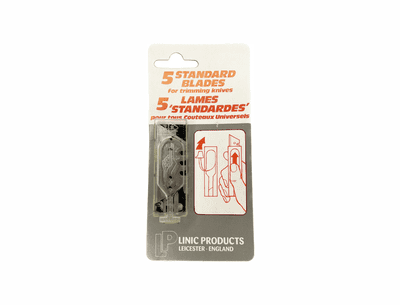 Standard Blades for Trimming Knives, Pack of 5. C6182