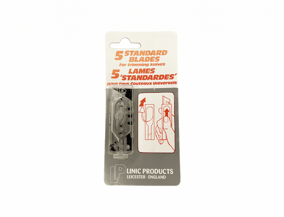Standard Blades for Trimming Knives, Pack of 5. C6182