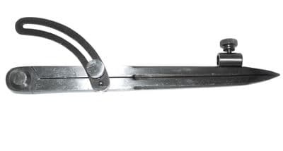 Steel Construction Heavy Duty Combined Pencil Compass Divider Steel Metalwork Woodwork.