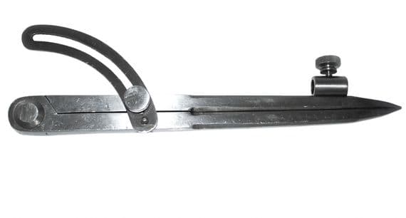 Steel Construction Heavy Duty Combined Pencil Compass Divider Steel Metalwork Woodwork.