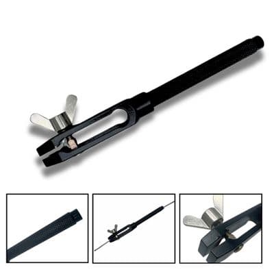 Steel Hollow Wingnut Hand Vice. H4075