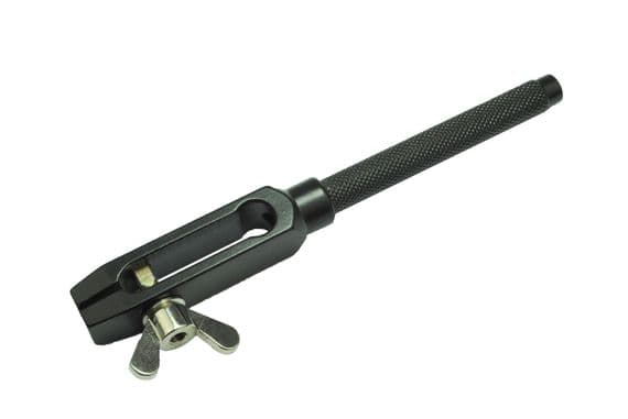 Steel Hollow Wingnut Hand Vice. H4075
