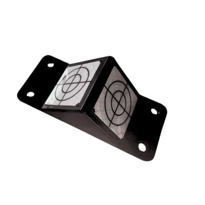 Survey Monitoring Prism Double Sided 45° Reflector Target. UK Made. S7930