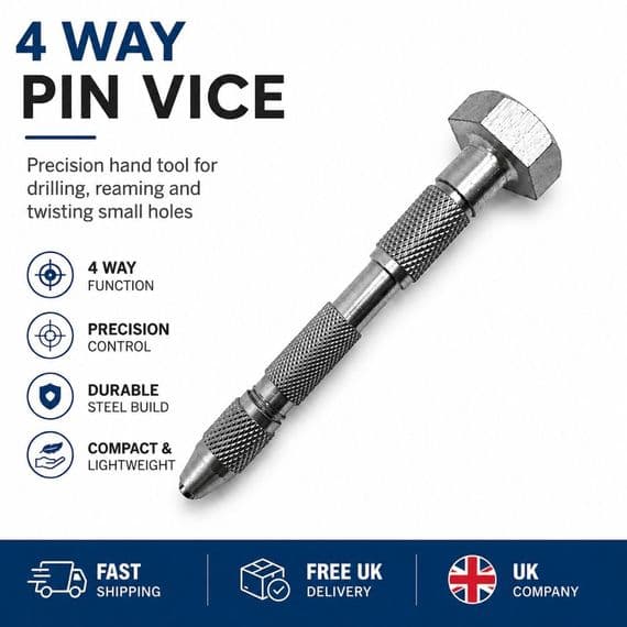 Swivel Head Pin Drill Vice 0-2.8mm. M0246