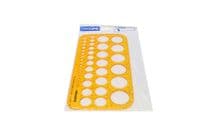 Technical Jewellery Design Circle Circular Round Stencil Template, 1-36mm. (#1815) J2053