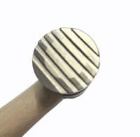 Texturing Hammer Double Sided Design B (Checkered and Stripes). J1098