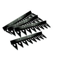 Tool Rack, Garage Wall Storage Kit, Pack of 4 Tool Organisers (Tools Not Included) S7511