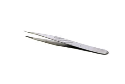 Tweezers, Size 3, 5 Inch (12 cm)  Pointed. Stainless, Anti magnetic. S7157