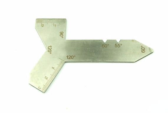 Universal Grinding Gauge Engineers Tool 55º, 60º, 90º & 120º drill lathe screw. D8044