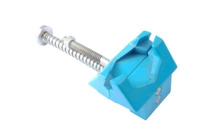 Watch Case & Movement Holder. Quick Release Sliding Plastic. H4073