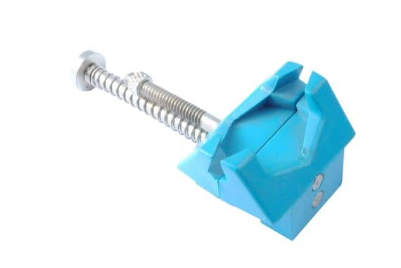 Watch Case & Movement Holder. Quick Release Sliding Plastic. H4073
