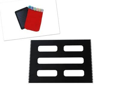 Weaving Loom Board Frame, BLACK A4 Size, 295 x 210mm. Make iPad Tablet Cover. S7802