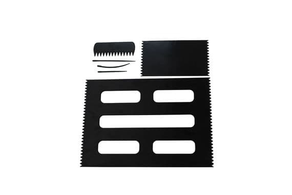 Weaving Loom Boards Set, BLACK 95 x 160mm & A4 Size, Comb & Needles. S7801
