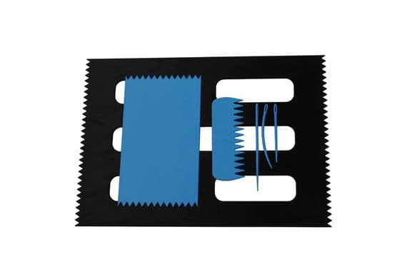 Weaving Loom Boards Set, BLUE 95 x 160mm & BLACK A4 Size, Comb & Needles. S7801