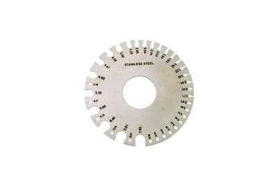 Wire Gauge, Round, 0-36. Jewellery Making. M0424