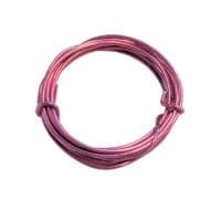 WIRE. Coloured Aluminium Wire 2mm diameter x 2m length. Various Colours. J2370