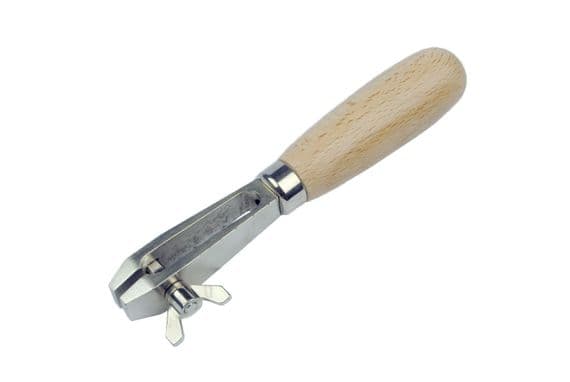 Wood Handled Hollow Hand Vice. H4079