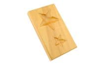 Wooden Dapping Block, Star Shape with 4 Depressions. Jewellery Forming, Shaping Tool. J1263