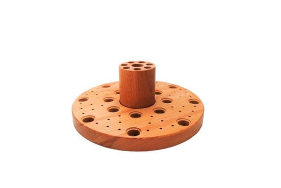 Wooden Revolving Plier, Burr, File Holder. J2326