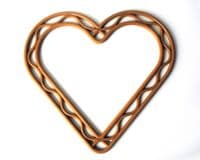 Wreath Ring, Heart Shape, Flat 8.5