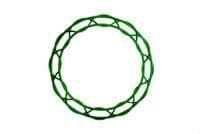 Wreath Ring, Round Flat 12