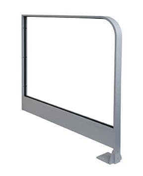Aluminium Barrier 900x900 (Floor to Wall)