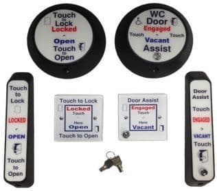 Disabled Access Toilet Locking System Kit