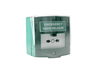Emergency Green Break Glass Unit