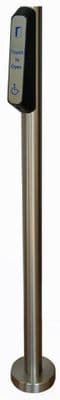 Stainless Steel Bollard for Cprox Architrave Touch Pad