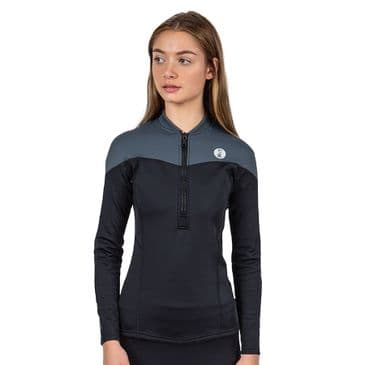 FOURTH ELEMENT THERMOCLINE LONGSLEEVE TOP - FRONT ZIP - WOMEN