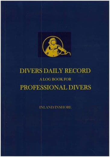PDC 10 BOOK LOGBOOK DIVING COMMERCIAL