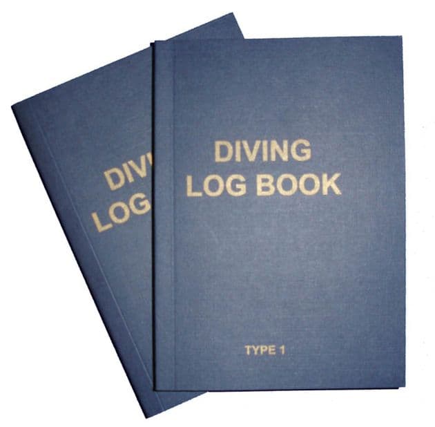 PDC 10 BOOK LOGBOOK DIVING  TYPE 1