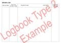 PDC 10 BOOK LOGBOOK DIVING  TYPE 2