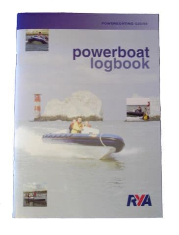 RYA BOOK LOGBOOK POWERBOAT