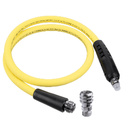 SCUBAPRO REGULATOR SPARES OCTOPUS LP HOSE - 100cm - YELLOW