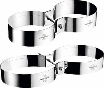 SCUBAPRO X-TEK TWIN TANK BANDS SS