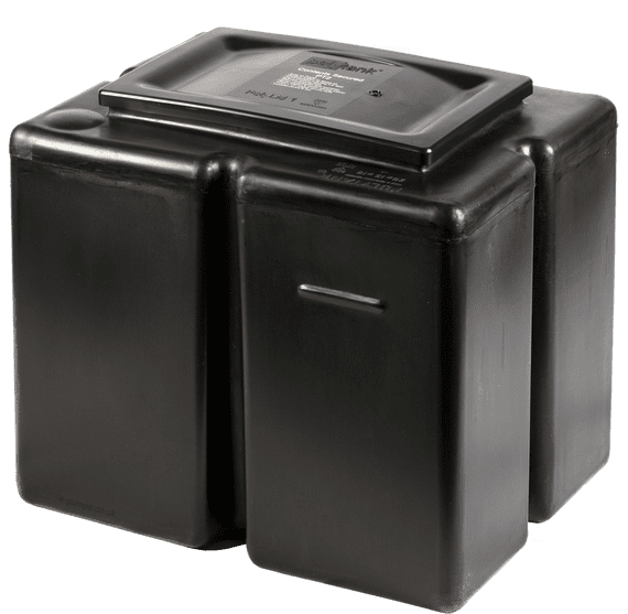 55 Litre / 12 Gallon Rectangular Polytank PT2 Cold Water Storage Tank 20-15-18