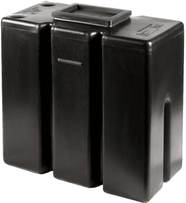 82 Litre / 18 Gallon Rectangular Polytank PT2 Cold Water Storage Tank 24-12-24