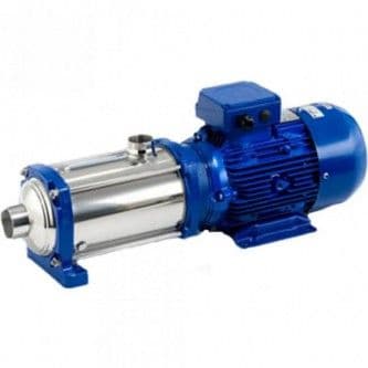 Lowara 10HM02P11M5HVBE Horizontal Multistage Pump in Stainless Steel