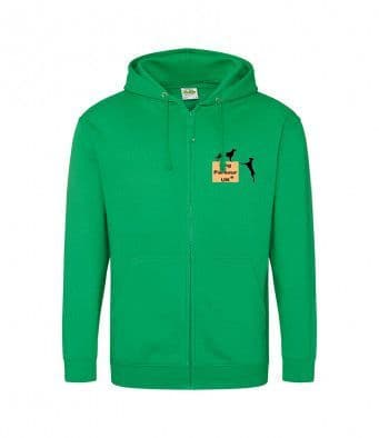Dog Parkour UK Zip Hoodie