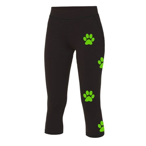 Dog Trails NI Custom Womens Capri Leggings
