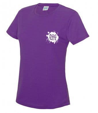Dog Trails NI tech t-shirt with colour options