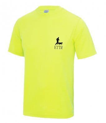 ETTR Technical T-shirt, neon yellow