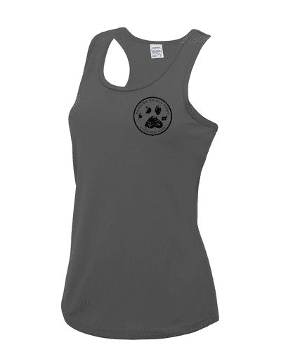 Ladies Running On All Paws vest