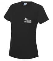 Leeds Canicross black tech t-shirt