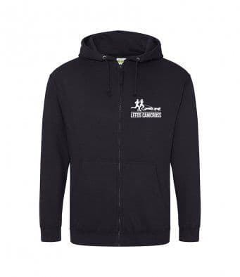 Leeds Canicross Unisex zip Hoodie