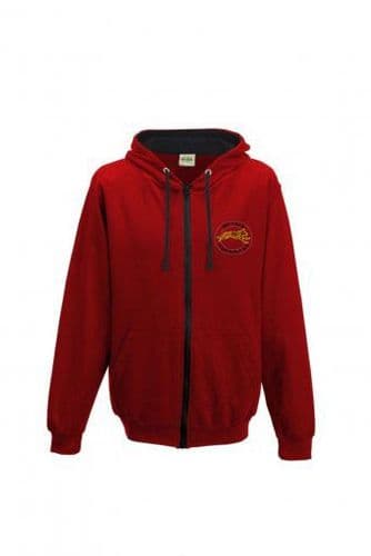 Wessex Canicross Unisex Contrast Zip Hoodie