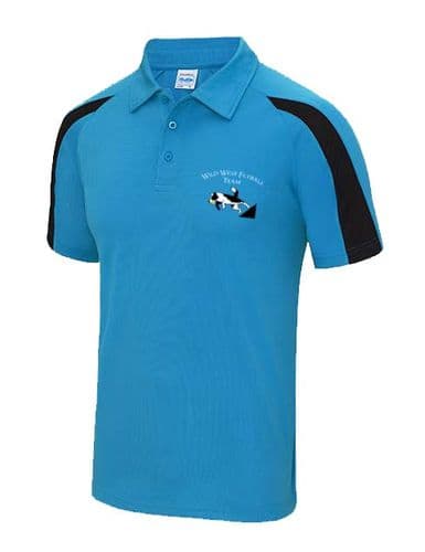 Wild West Contrast Technical Polo Shirt