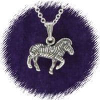 Zebra with Dark Stripes