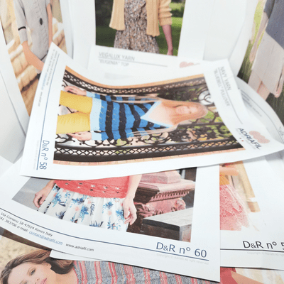 10 x Adriafil Clearance Knitting Patterns - 50p